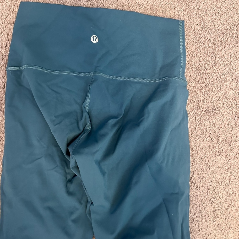 Lululemon Athletica Teal Leggings